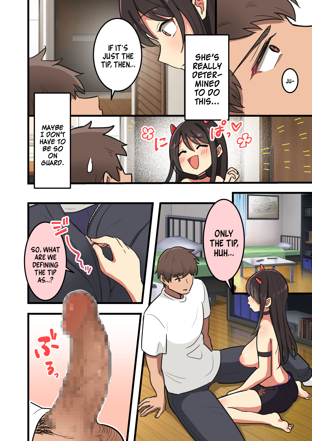 Hentai Manga Comic-My Class President Got a Little Carried Away On Halloween, So I Had toTeach her a Lesson!-Read-6